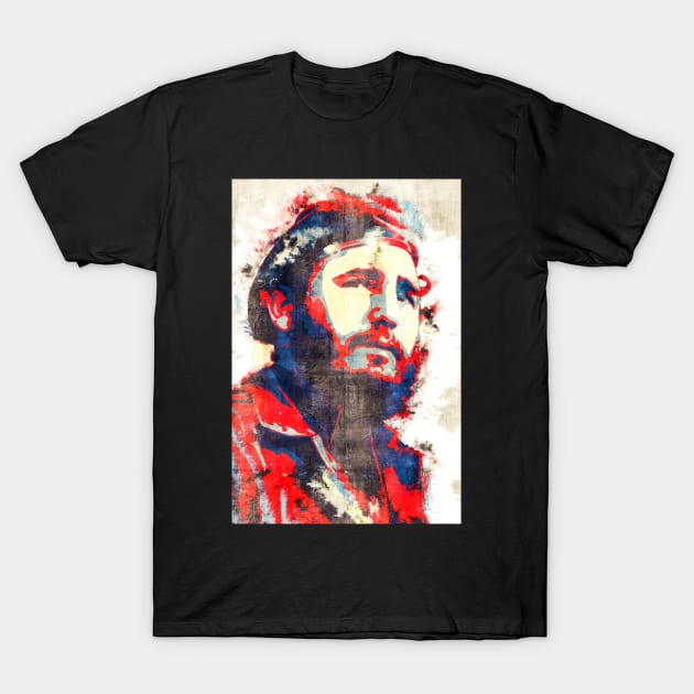 Fidel Fidel Castro T-Shirt by Nerd_art